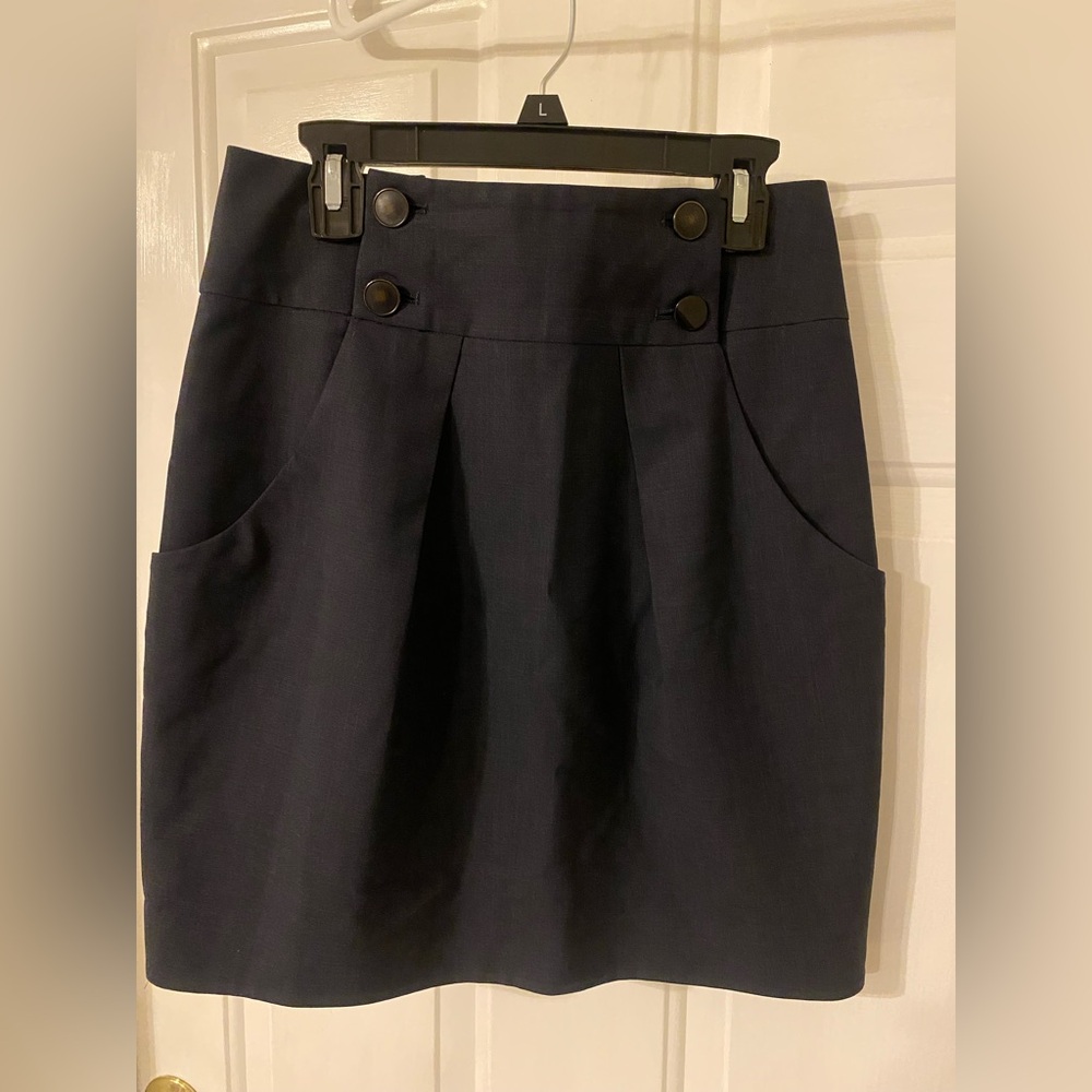 Theory Wool Skirt
